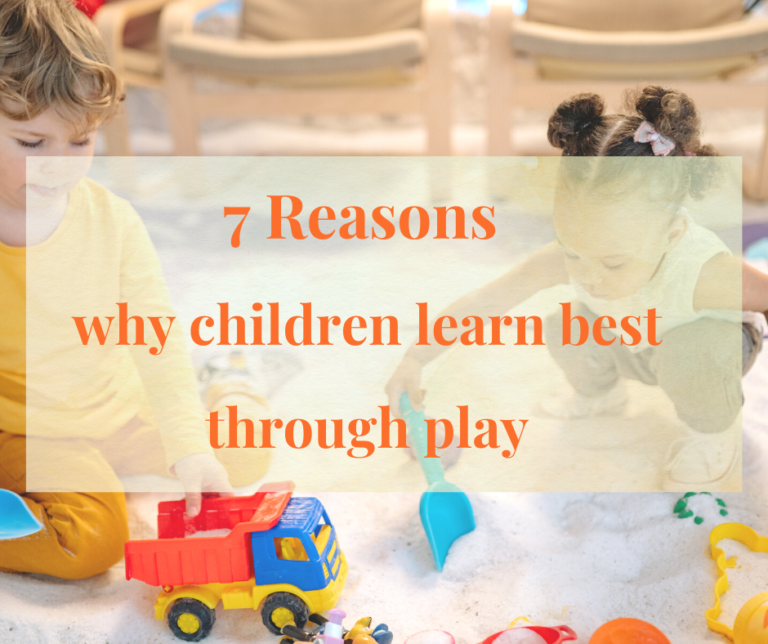Children learn through play